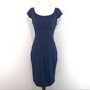 TAHARI Dress Navy Blue